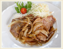 ボーノポークしょうが焼き定食